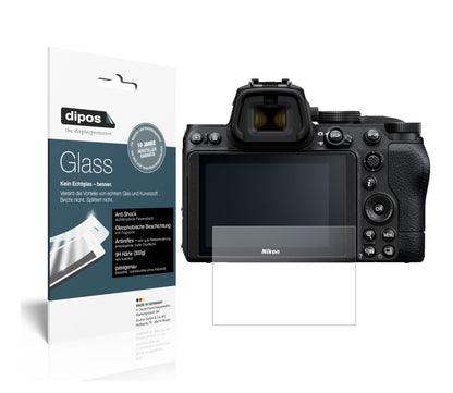 Matte Displayschutzfolie von dipos passend für Nikon Z5, 9H kratzfest und blasenfrei montiert