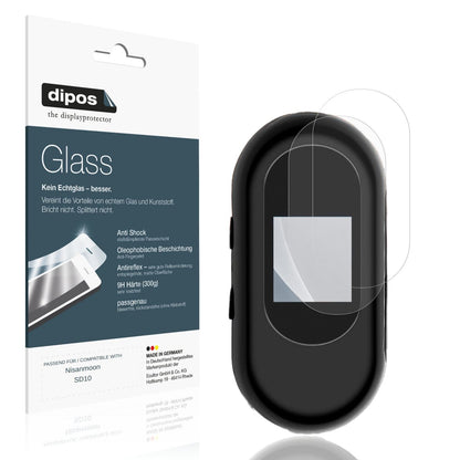 Matte Displayschutzfolie von dipos passend für Nisanmoon SD10, 9H kratzfest und blasenfrei montiert