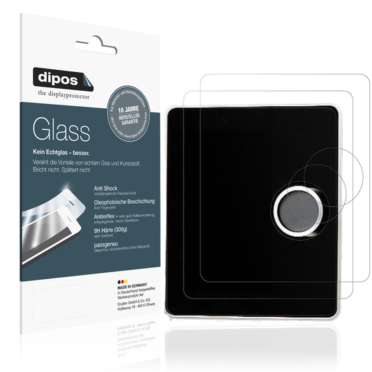 Matte Displayschutzfolie von dipos passend für Nivona NICR 970, 9H kratzfest und blasenfrei montiert