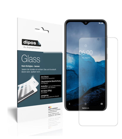 Matte Displayschutzfolie von dipos passend für Nokia 46059, 9H kratzfest und blasenfrei montiert