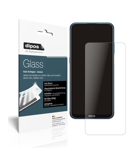 Matte Displayschutzfolie von dipos passend für Nokia X20, 9H kratzfest und blasenfrei montiert