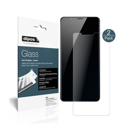 Matte Displayschutzfolie von dipos passend für Nubia Red Magic, 9H kratzfest und blasenfrei montiert