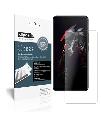 Matte Displayschutzfolie von dipos passend für Nubia Red Magic Mars, 9H kratzfest und blasenfrei montiert