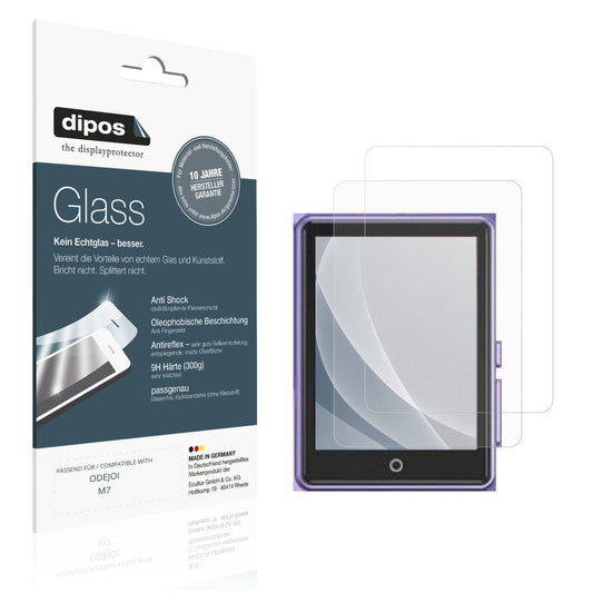 Matte Displayschutzfolie von dipos passend für ODEJOI M7, 9H kratzfest und blasenfrei montiert