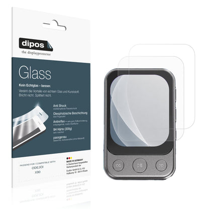Matte Displayschutzfolie von dipos passend für ODEJOI X90, 9H kratzfest und blasenfrei montiert
