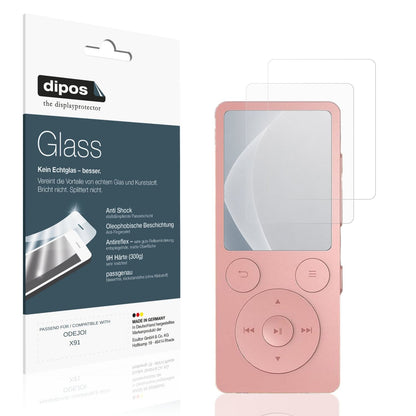 Matte Displayschutzfolie von dipos passend für ODEJOI X91, 9H kratzfest und blasenfrei montiert