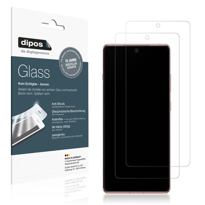 Matte Displayschutzfolie von dipos passend für OnePlus Ace3, 9H kratzfest und blasenfrei montiert