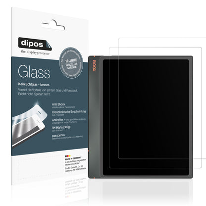 Matte Displayschutzfolie von dipos passend für Onyx Boox Note Air3 C, 9H kratzfest und blasenfrei montiert