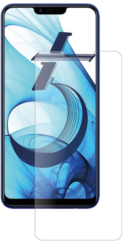 Matte Displayschutzfolie von dipos passend für Oppo AX5, 9H kratzfest und blasenfrei montiert