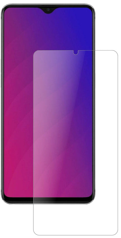 Matte Displayschutzfolie von dipos passend für Oppo F9 Pro, 9H kratzfest und blasenfrei montiert