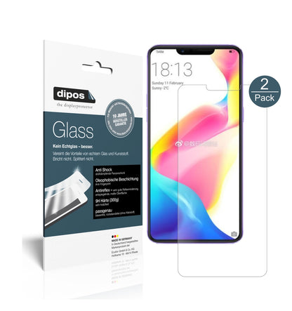 Matte Displayschutzfolie von dipos passend für Oppo R15 Dream Mirror, 9H kratzfest und blasenfrei montiert