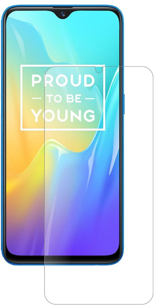 Matte Displayschutzfolie von dipos passend für Oppo Realme U1, 9H kratzfest und blasenfrei montiert