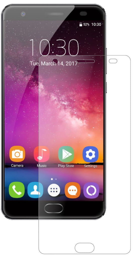 Matte Displayschutzfolie von dipos passend für Oukitel K6000 Plus, 9H kratzfest und blasenfrei montiert