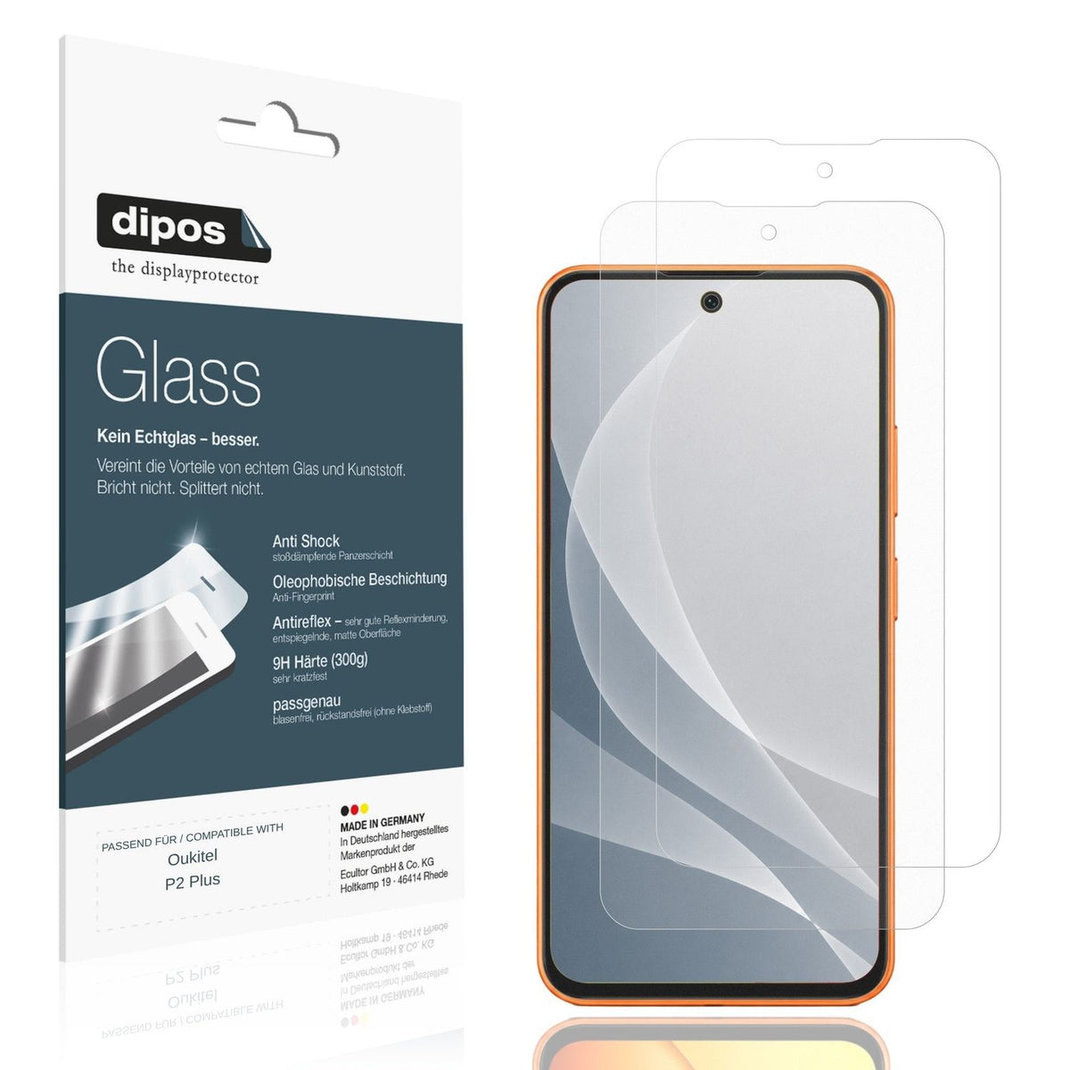 Displayschutz hergestellt in Deutschland, höchste Qualität made in Germany