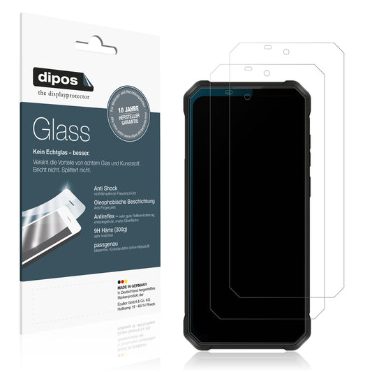 Matte Displayschutzfolie von dipos passend für Oukitel WP53 Pro, 9H kratzfest und blasenfrei montiert
