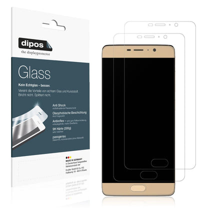 Matte Displayschutzfolie von dipos passend für Panasonic Eluga A3 Pro, 9H kratzfest und blasenfrei montiert