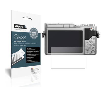 Matte Displayschutzfolie von dipos passend für Panasonic Lumix DC-GX880, 9H kratzfest und blasenfrei montiert
