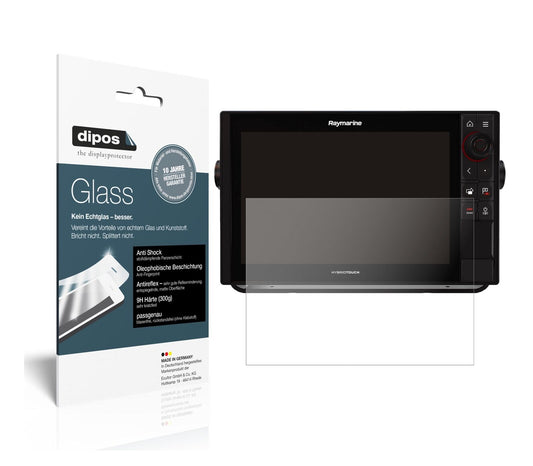 Matte Displayschutzfolie von dipos passend für Raymarine Axiom Pro 16, 9H kratzfest und blasenfrei montiert