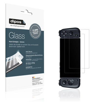 Matte Displayschutzfolie von dipos passend für Razer Edge 1, 9H kratzfest und blasenfrei montiert