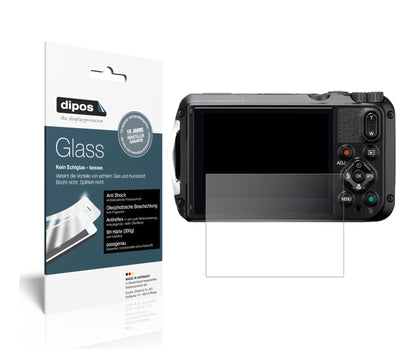 Matte Displayschutzfolie von dipos passend für Ricoh WG-6, 9H kratzfest und blasenfrei montiert