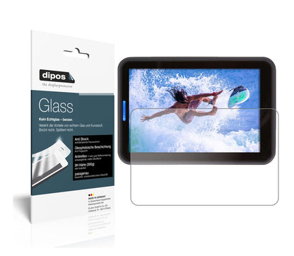 Matte Displayschutzfolie von dipos passend für Rollei 560 Touch, 9H kratzfest und blasenfrei montiert