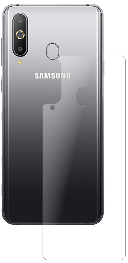 Matte Displayschutzfolie von dipos passend für Samsung Galaxy A8s Rückseite, 9H kratzfest und blasenfrei montiert