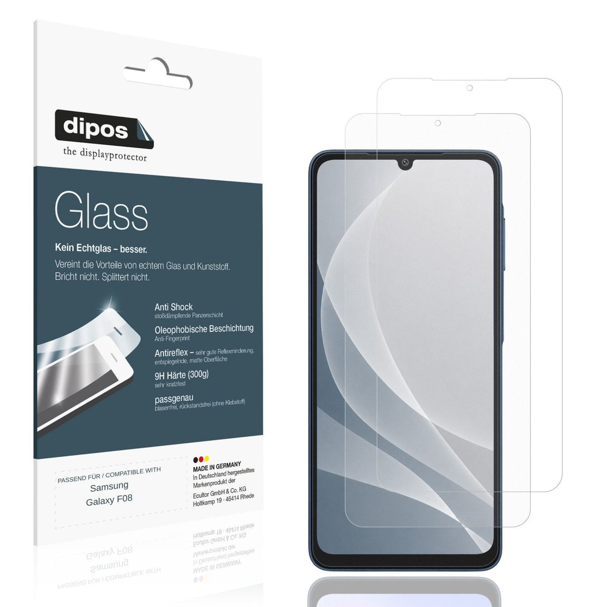 Displayschutz hergestellt in Deutschland, höchste Qualität made in Germany