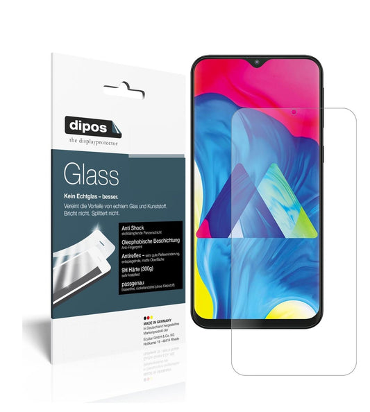 Matte Displayschutzfolie von dipos passend für Samsung Galaxy M10, 9H kratzfest und blasenfrei montiert