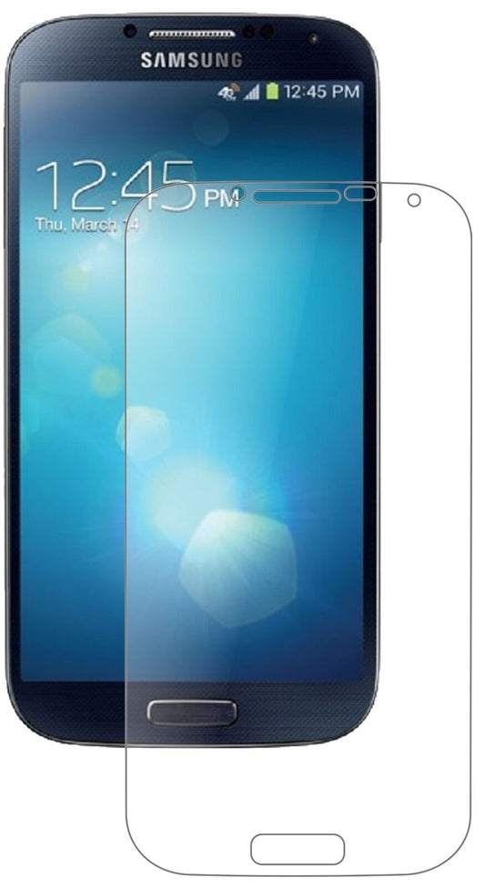 Matte Displayschutzfolie von dipos passend für Samsung Galaxy S4, 9H kratzfest und blasenfrei montiert