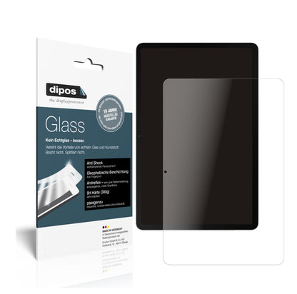 Matte Displayschutzfolie von dipos passend für Samsung Galaxy Tab S8, 9H kratzfest und blasenfrei montiert