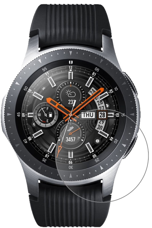 Matte Displayschutzfolie von dipos passend für Samsung Galaxy Watch 46mm, 9H kratzfest und blasenfrei montiert