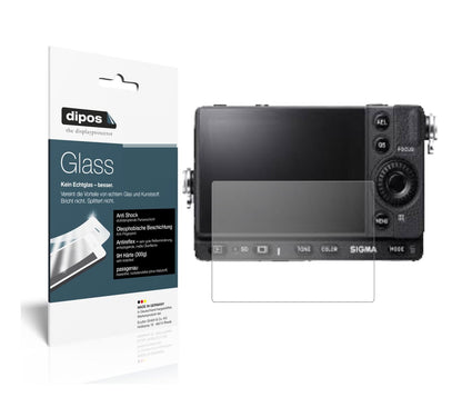 Matte Displayschutzfolie von dipos passend für Sigma fp, 9H kratzfest und blasenfrei montiert