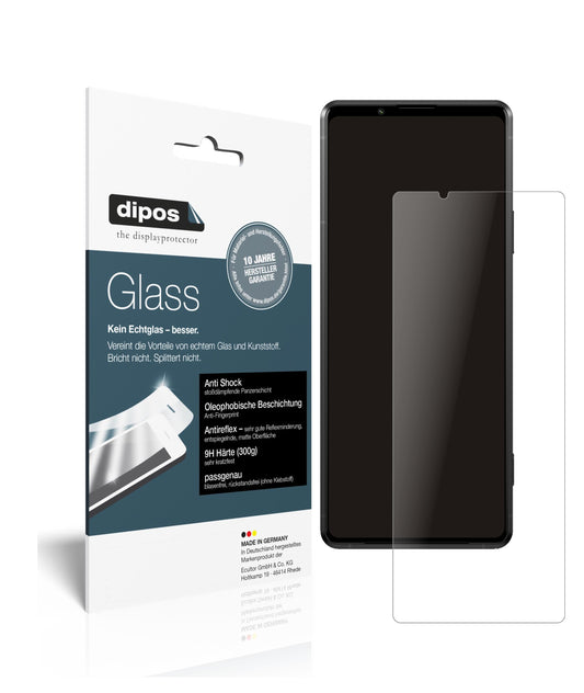 Matte Displayschutzfolie von dipos passend für Sony Xperia Pro-I, 9H kratzfest und blasenfrei montiert