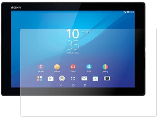 Matte Displayschutzfolie von dipos passend für Sony Xperia Z4 Tablet, 9H kratzfest und blasenfrei montiert