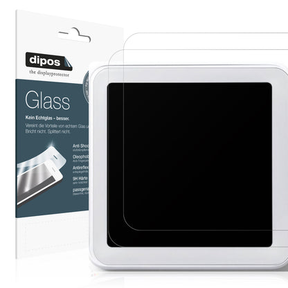 Matte Displayschutzfolie von dipos passend für SumUp Solo, 9H kratzfest und blasenfrei montiert