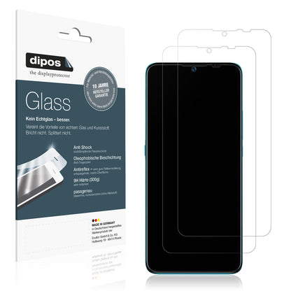 Matte Displayschutzfolie von dipos passend für Symphony i32, 9H kratzfest und blasenfrei montiert
