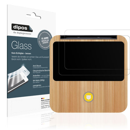 Matte Displayschutzfolie von dipos passend für Tigerbox Touch / Touch Plus, 9H kratzfest und blasenfrei montiert