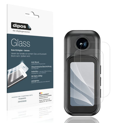 Matte Displayschutzfolie von dipos passend für TKMARS 26A03008, 9H kratzfest und blasenfrei montiert