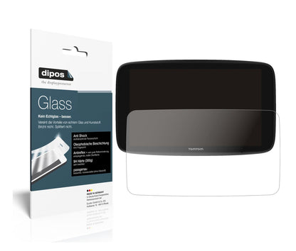 Matte Displayschutzfolie von dipos passend für TomTom GO Discover 6 Zoll, 9H kratzfest und blasenfrei montiert