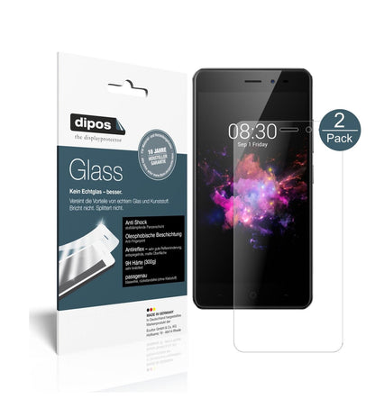 Matte Displayschutzfolie von dipos passend für TP-LINK Neffos X1 Lite, 9H kratzfest und blasenfrei montiert