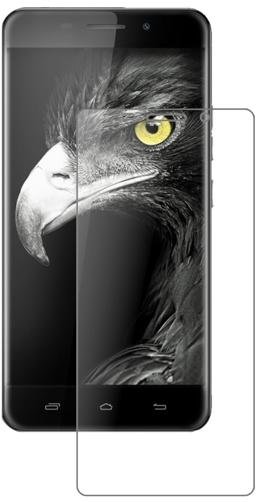 Matte Displayschutzfolie von dipos passend für Ulefone Metal, 9H kratzfest und blasenfrei montiert