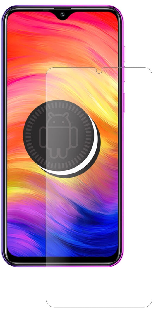 Matte Displayschutzfolie von dipos passend für Ulefone Note 7, 9H kratzfest und blasenfrei montiert