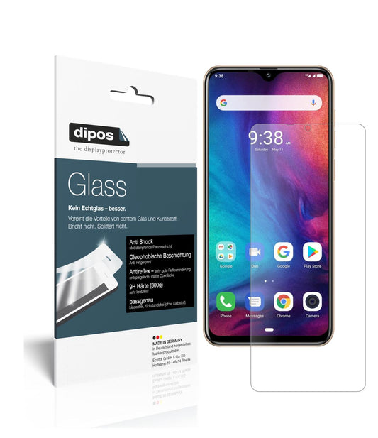 Matte Displayschutzfolie von dipos passend für Ulefone Note 7P, 9H kratzfest und blasenfrei montiert