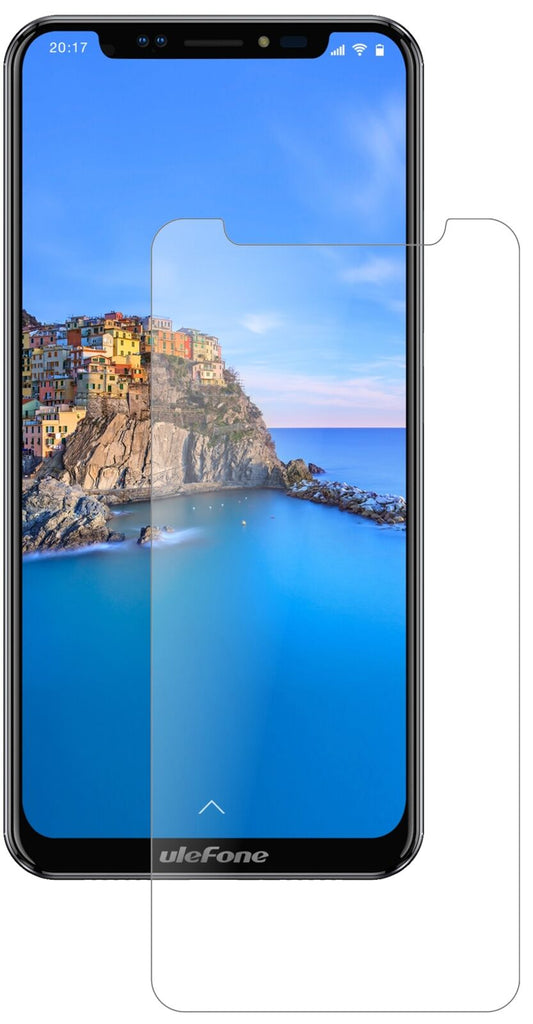 Matte Displayschutzfolie von dipos passend für Ulefone X, 9H kratzfest und blasenfrei montiert