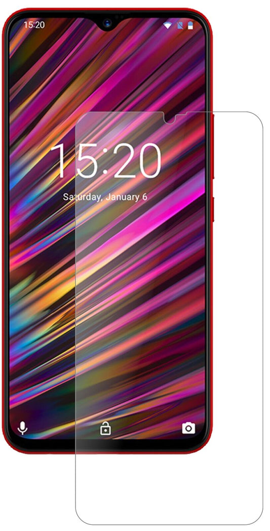 Matte Displayschutzfolie von dipos passend für Umidigi F1, 9H kratzfest und blasenfrei montiert