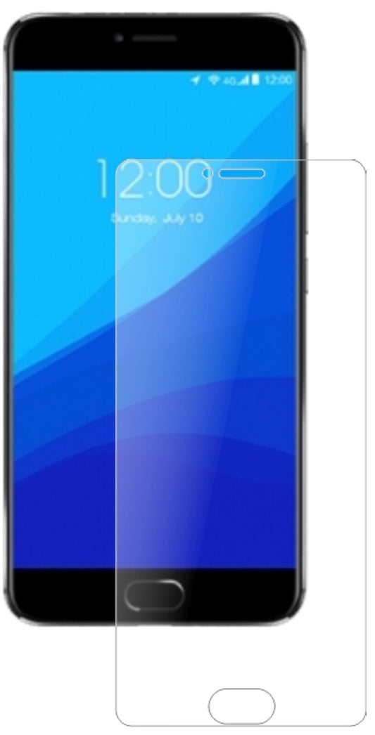 Matte Displayschutzfolie von dipos passend für Umidigi Z1, 9H kratzfest und blasenfrei montiert