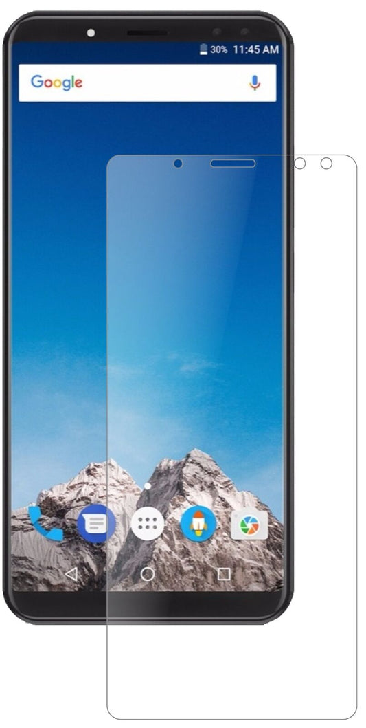 Matte Displayschutzfolie von dipos passend für Vernee X, 9H kratzfest und blasenfrei montiert