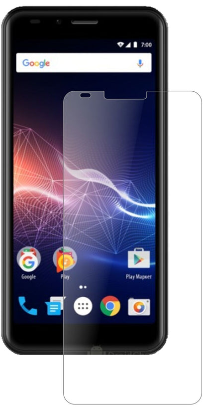 Matte Displayschutzfolie von dipos passend für Vertex Impress Click 3G 2018, 9H kratzfest und blasenfrei montiert