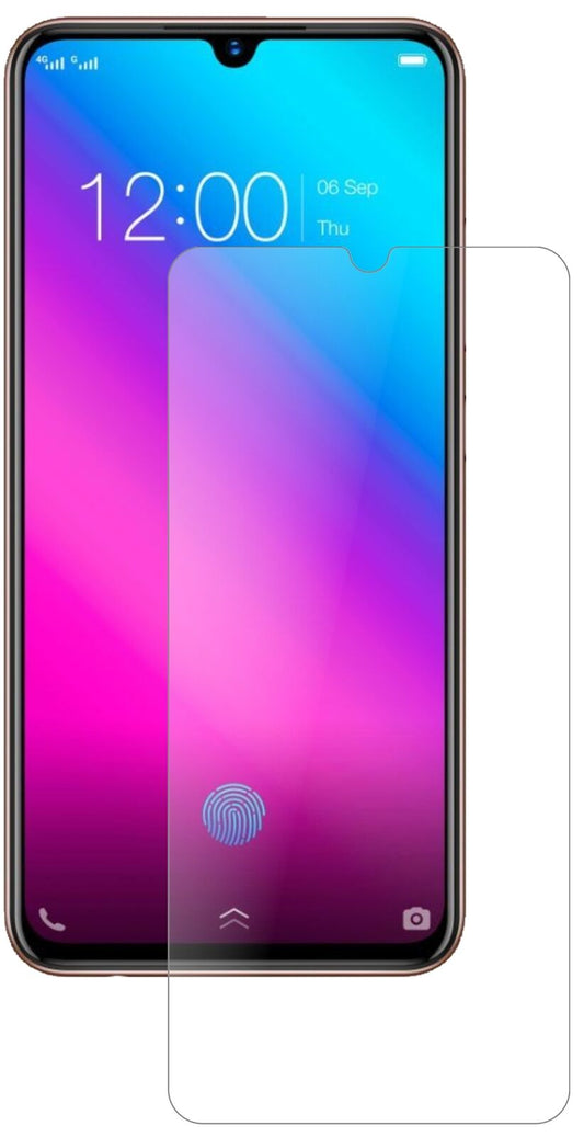 Matte Displayschutzfolie von dipos passend für Vivo V11 Plus, 9H kratzfest und blasenfrei montiert