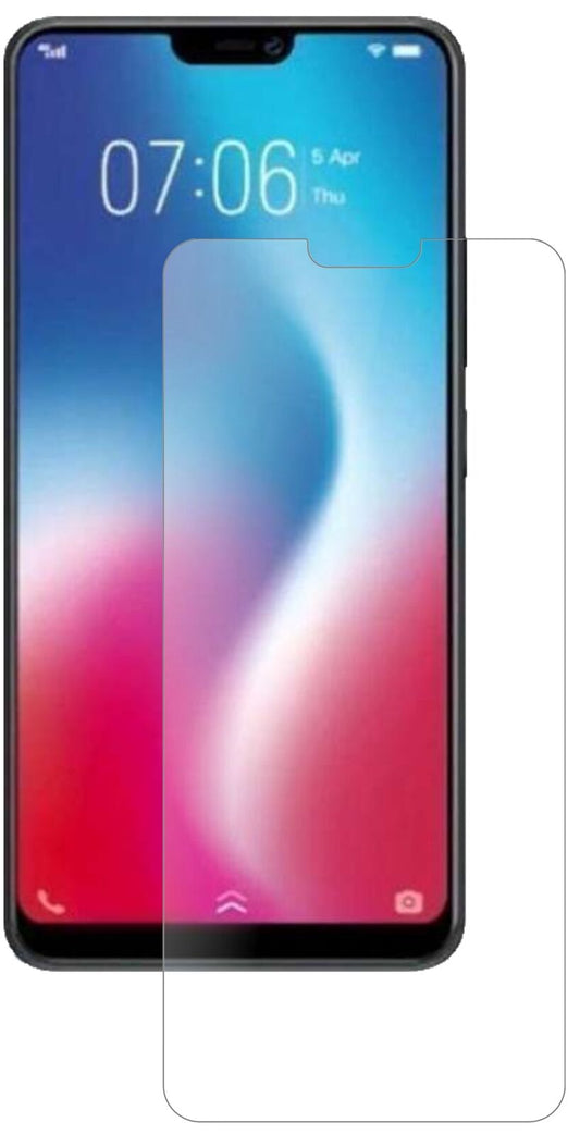Matte Displayschutzfolie von dipos passend für Vivo Y85, 9H kratzfest und blasenfrei montiert